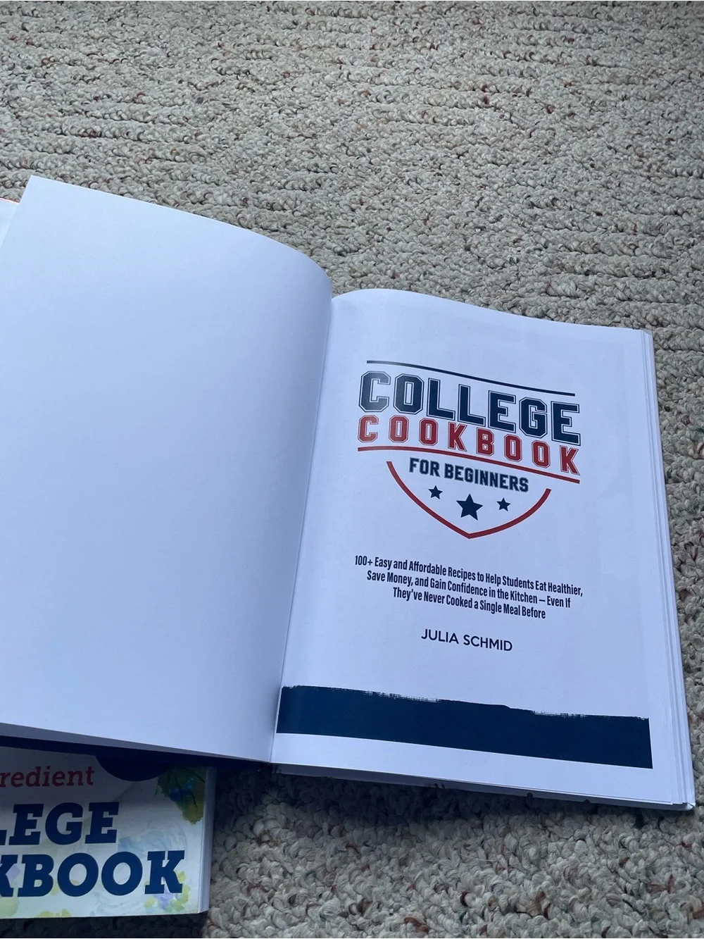 N/A college cookbook